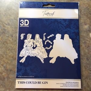 Tattered Lace This Could Be Gin Die Set NEW